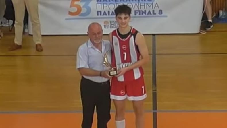Πανελλήνιο Πρωτάθλημα Παίδων: MVP ο Θανάσης Σπανούλης!